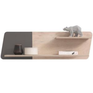 Obrazek Półka Delta DL13 dąb/antracyt