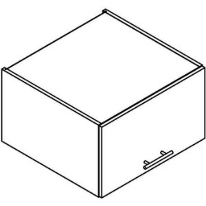 Obrazek Szafka Kuchenna Adele W60okgr / 560 Szary Mat/Biały