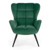 Obrazek Fotel Margot ciemno zielony