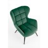 Obrazek Fotel Margot ciemno zielony
