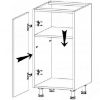 Obrazek Szafka kuchenna Gardena D40 white