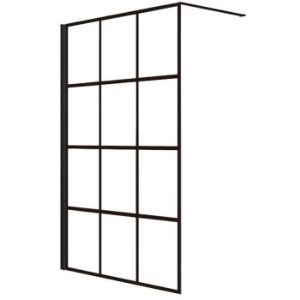 Obrazek  Ścianka Walk-In Metro 100x195 black 