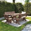 Obrazek Komplet ogrodowy B115 dąb