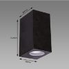 Obrazek Lampa Gamp 2xGU10 D Black 04019 K1