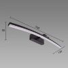 Obrazek Kinkiet Mamba LED 12W BLACK 4000K 03884