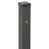 Obrazek Słup bramowy z nitonakrętką 100X100 ZN+RAL7016
