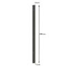 Obrazek Słup bramowy z nitonakrętką 100X100 ZN+RAL7016