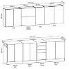 Obrazek Kuchnia Gardena White 260 lakierowana