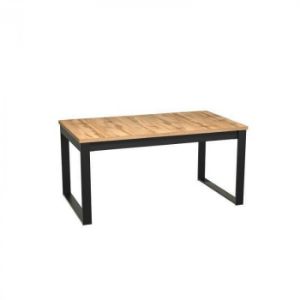 Obrazek Stół rozkładany Sole LA14 dąb wotan/czarny mat