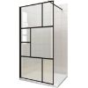 Obrazek Ścianka WALK-IN NOTTE 90X195 czarna