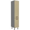 Obrazek  Szafka kuchenna SCANDI jodełka/antracyt 40dk-215 2f 