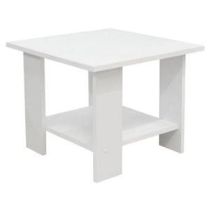Obrazek Stolik Kawowy Lena 55x55x44 biały 873420