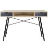 Obrazek Biurko Loft sonoma/czarny