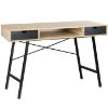 Obrazek Biurko Loft sonoma/czarny