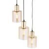 Obrazek Lampa wisząca Sierra gold/bursztyn 6667 PL3 