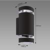 Obrazek Lampa Bruno 2xGU10 C Black 04005 K1
