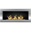 Obrazek Biokominek 900x400 inox srebrny