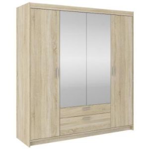 Obrazek Szafa Elena 4D Dąb Sonoma Z Lustrem