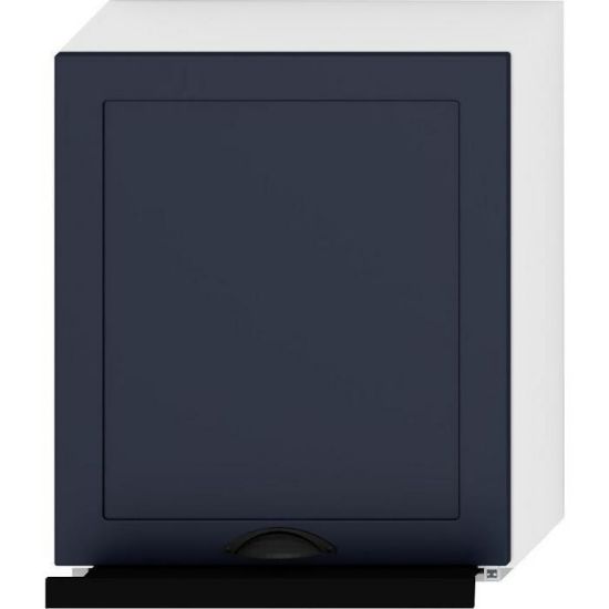 Obrazek Szafka Kuchenna Adele W60/68 Slim Pl Z Okapem Czarnym G