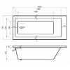 Obrazek Wanna Rab 160x70