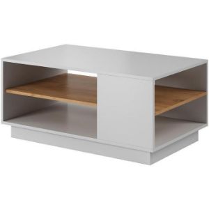 Obrazek Stolik Kawowy 3d G Biały/Dąb Craft Złoty