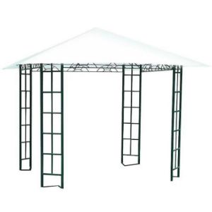 Obrazek Pawilon ogrodowy 3x3x2,65m biały