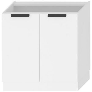 Obrazek Szafka kuchenna Denis d80 biały satyna mat/biały 