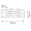 Obrazek Lampa ogrodowa Roma 8410 K1
