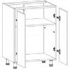 Obrazek Szafka kuchenna Gardena D60 grey