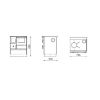 Obrazek Kuchnia Dominant 70 Capuccino 6,7 kW lewa