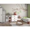 Obrazek Regał Bb03 4p Prawy Biały plus Popiel 