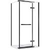Obrazek Kabina prysznicowa Valentina Black 100/80/190 