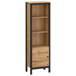 Obrazek  Regał Otwarty Palmer R Dąb Wotan/Czarny 