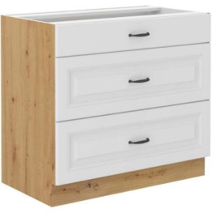Obrazek Szafka kuchenna Stilo biały mat/artisan 80D 3S BB