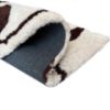 Obrazek Dywan Shaggy Sonic 0.8/1.5 Psr-9219 ivory/brown