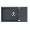 Obrazek Zlew Chrystian 136 780x450x185 czarny