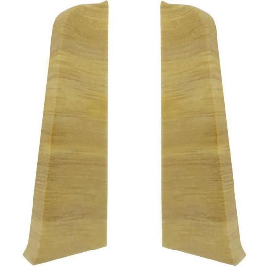 Obrazek Zaślepki lewa+prawa do listwy SG75 - J7 Orzech złoty-1+1 szt