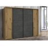 Obrazek Szafa Narago 270 cm Dąb Artisan/Beton