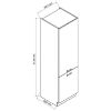Obrazek Szafka Kuchenna Emily D60LO 2133 PL 2FR zielona mat