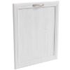 Obrazek Front zmywarki  MDF 713x596 biały/dąb lancelot