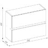 Obrazek Szafka kuchenna Magnolia G80 2D