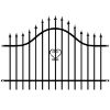 Obrazek Przęsło Topaz 2x1,20m (H 0,9-1,2) RAL9005