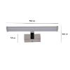 Obrazek Kinkiet Frida 780 AG-F14W78 chrom 14W K1