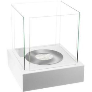 Obrazek Biokominek Sunset Garden biały strukturalny