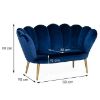Obrazek Sofa Tristan Bluvel 86/złote
