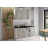Obrazek Szafka kuchenna Stilo claygrey/biały 40dk/210 2f