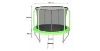 Obrazek Trampolina Comfort z drabinką 244cm zielona