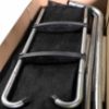 Obrazek Trampolina Comfort z drabinką 244cm zielona