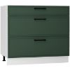Obrazek Szafka Kuchenna Emily D90PC S/3 zielona mat