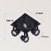 Obrazek Lampa Medison-4 Sandy black PL4